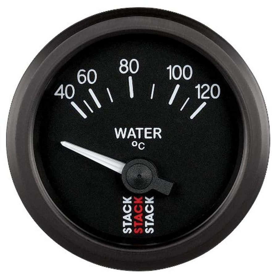 52mm Black ST3207 M10 Male 40-120°C Electric Water Temperature Gauge
