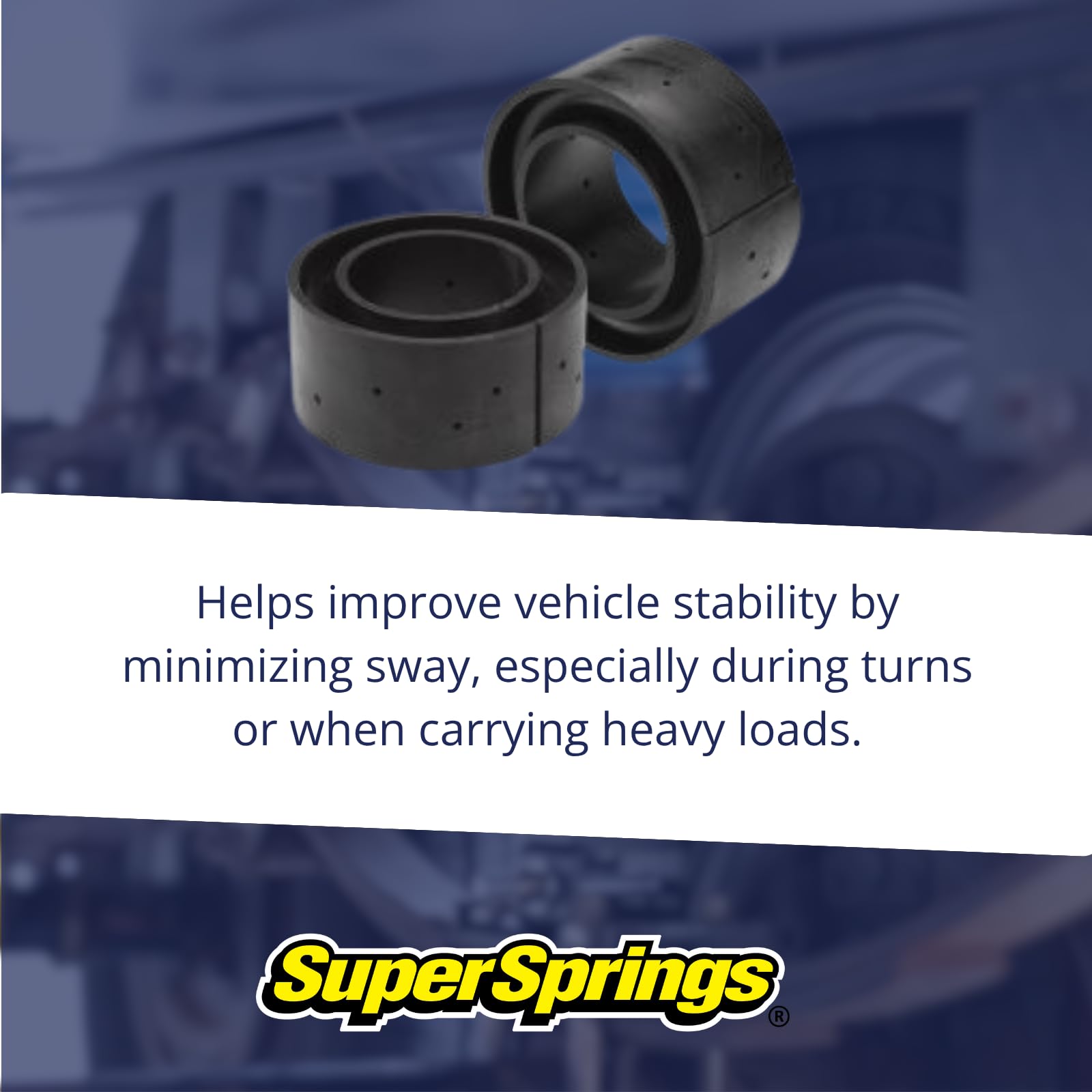 CSS-1168 SuperSprings | Coil SumoSprings for various applications | 1.68 inch inner wall height, Black