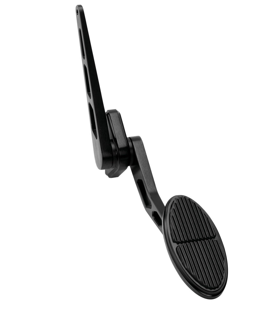 Billet Black Lokar XBAG-6104 Oval Throttle Pedal