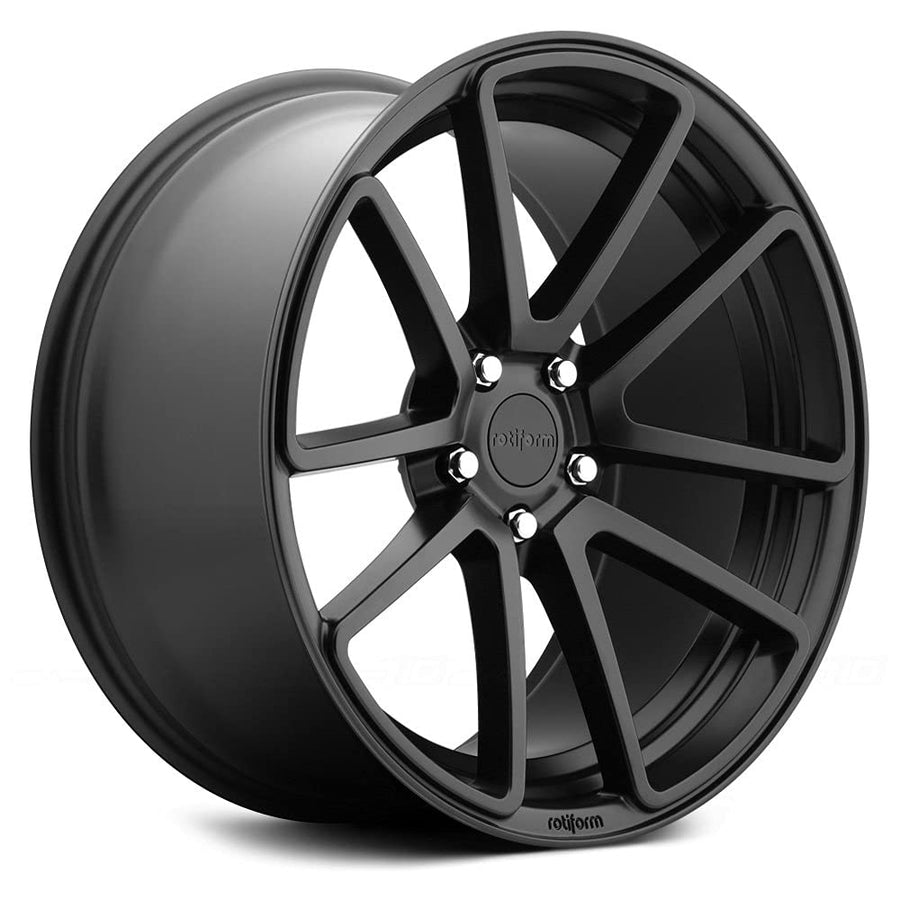 R122 Rotiform 19X8.5 5X112 MT-BLK 45MM - R1221985F8+45