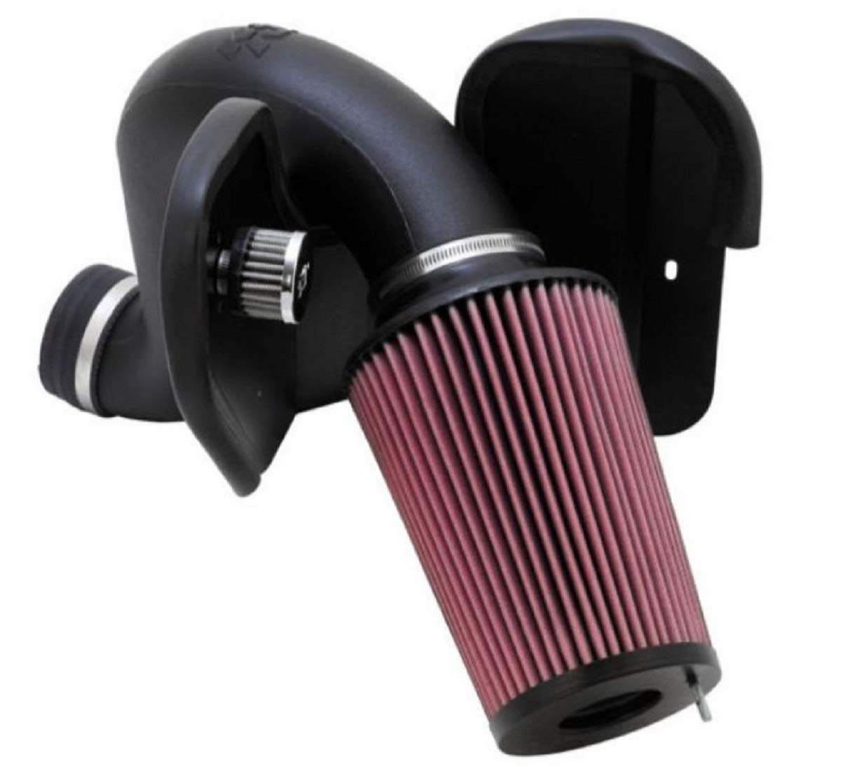 Cold Air Intake System K&N: High-Flow Air Filter, Increase Performance & Towing: Compatible with 2003-2007 Dodge/RAM: 2500,3500, 57-1532