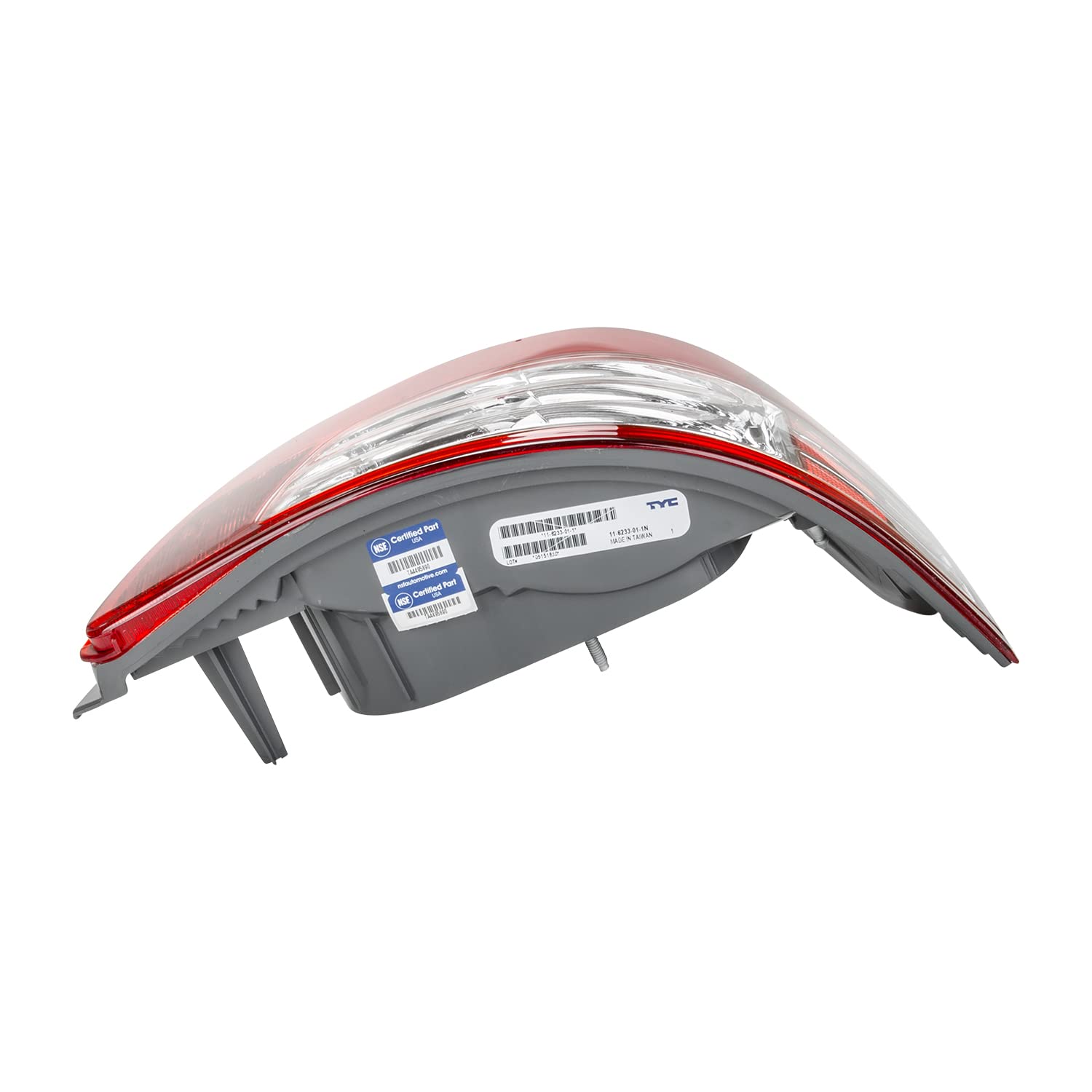 Right TYC Tail Light Assembly Compatible with 2007-2012 Toyota Yaris