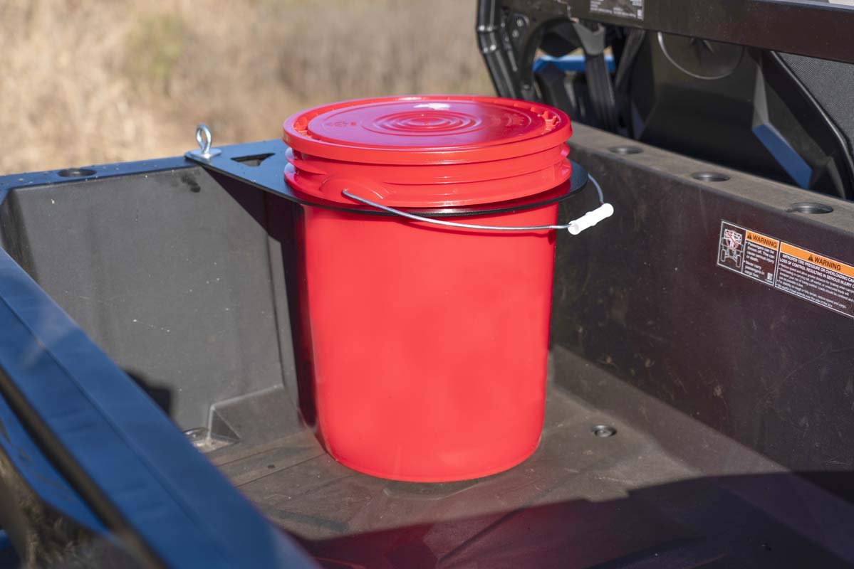 5 Gallon Bucket Holder Rough Country for 2017-2022 Polaris Ranger XP - 93028