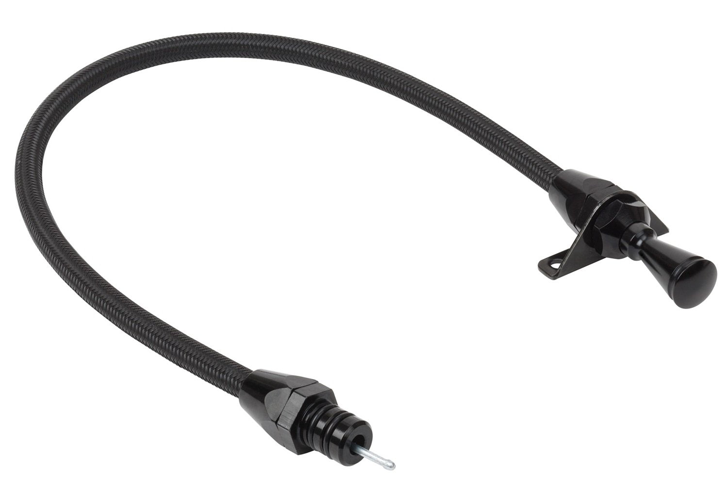 Hi-Tech Lokar XTD-3727FM Black Trans Dipstick Chrysler 727 Firewall Mount