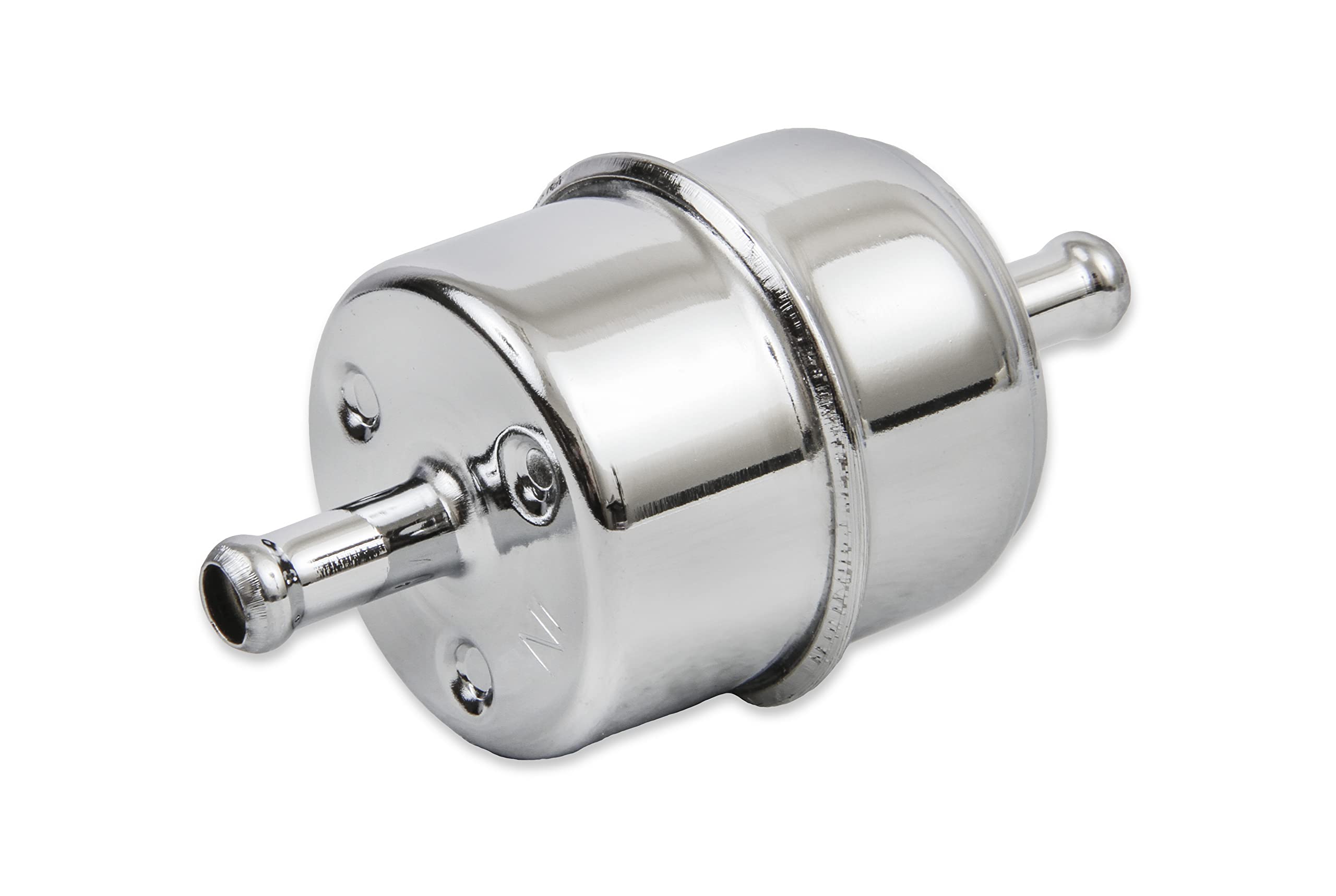 Chrome Mr. Gasket 9745 Fuel Filter - Fits 5/16 Inch Hose