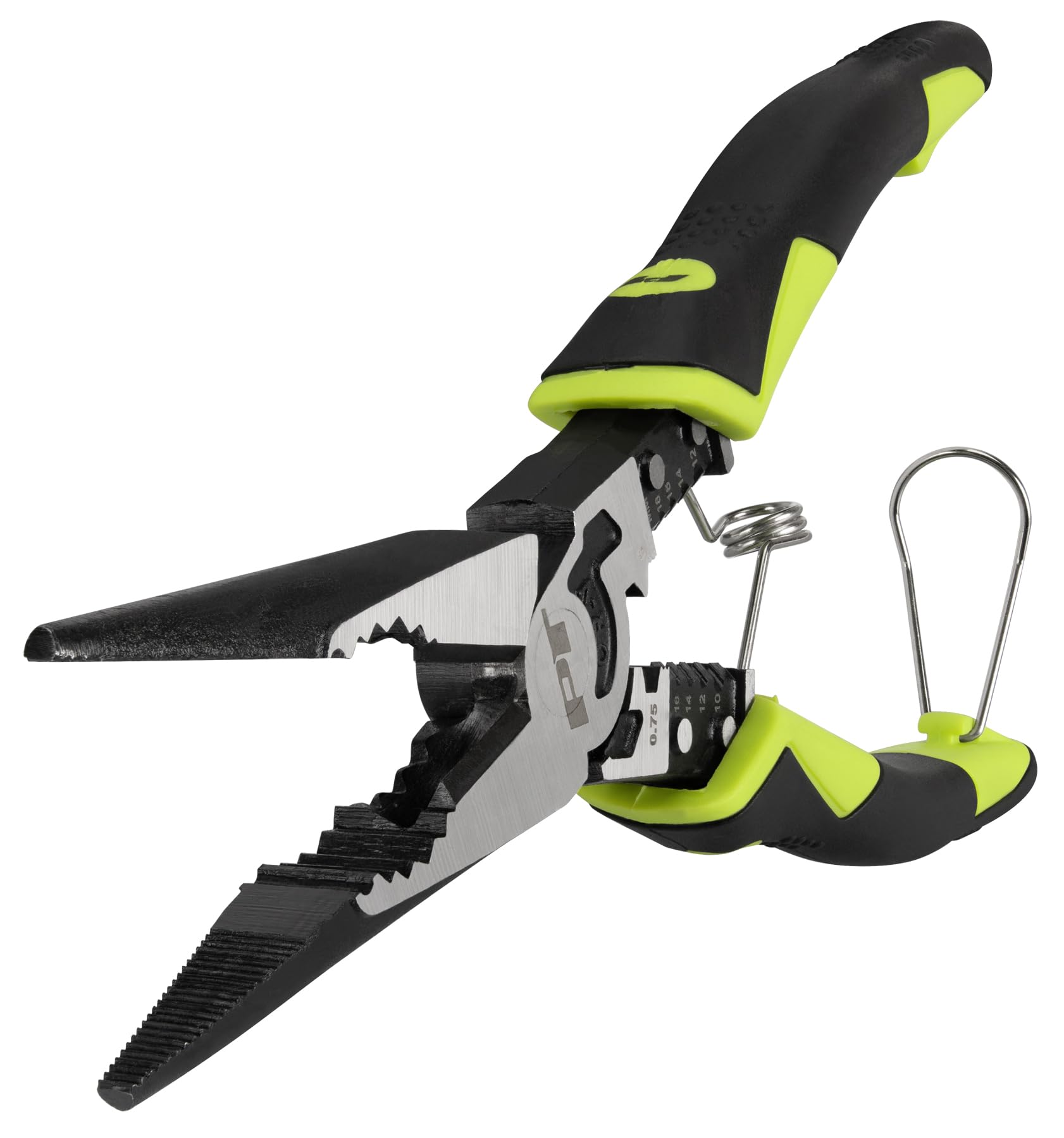 8-1/2" Performance Tool Multifunction Long Nose Pliers - W86507