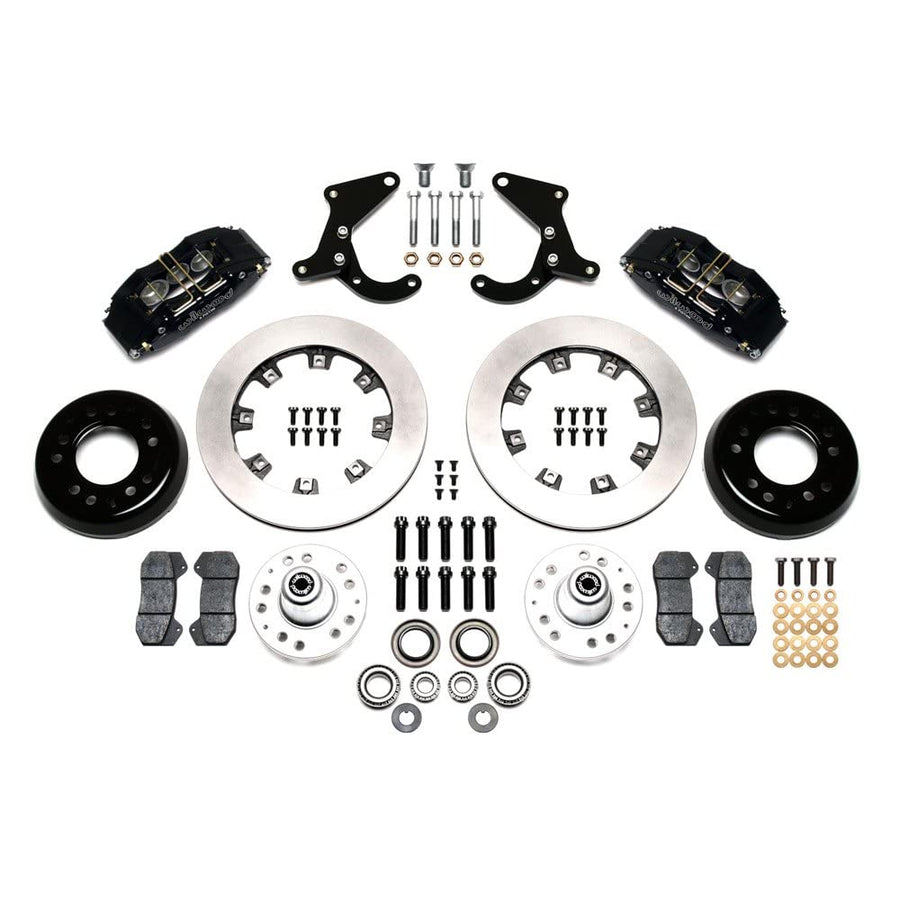 Front Hub Kit DP6A,12.19", Drilled,Red