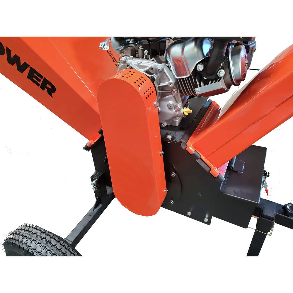 Detail K2 14 HP 6 in. Cyclonic Wood Chipper Shredder with CH440 Command PRO Commercial Gas Engine