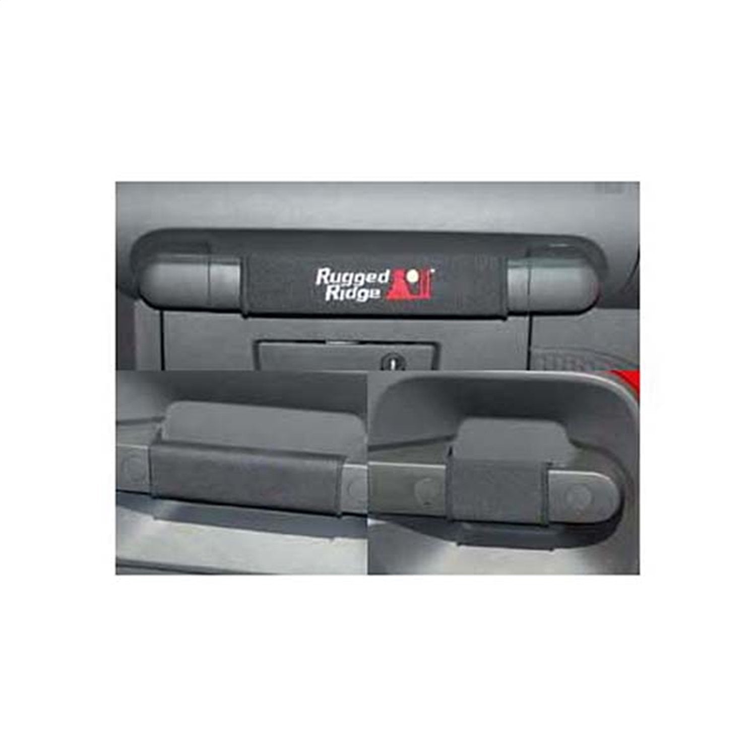 Rugged Ridge JK Grab Handles for Jeep Wrangler | Aluminum, Black | 13505.50 | Fits 2007-2018 Jeep Wrangler JK
