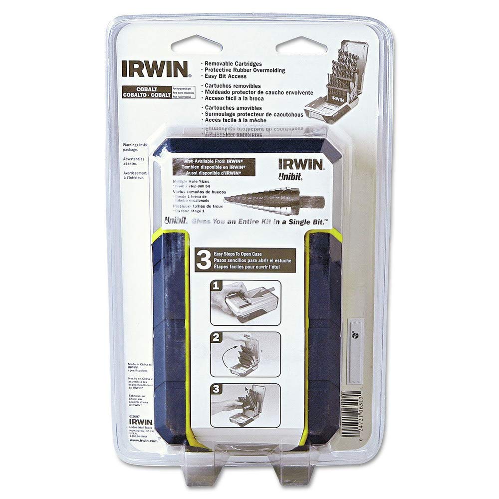 IRWIN M35 Cobalt Alloy Steel Drill Bit Set, 29-Piece (3018002)