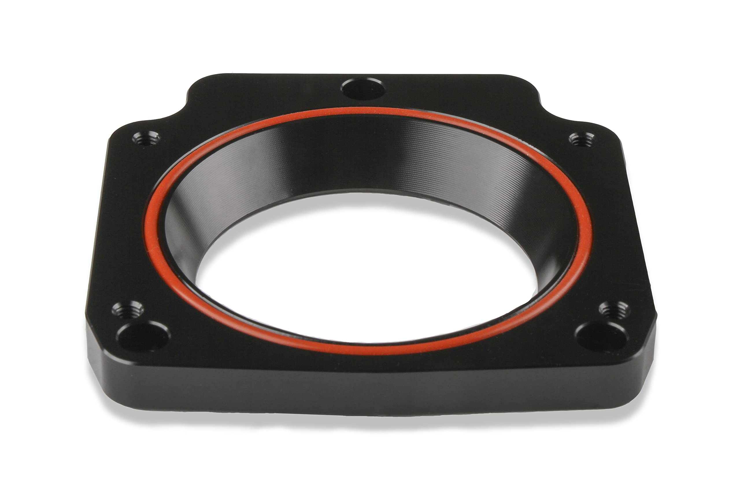 Holley 860020 Sniper EFI Throttle Body Adapter Plate 78mm to 92mm Black