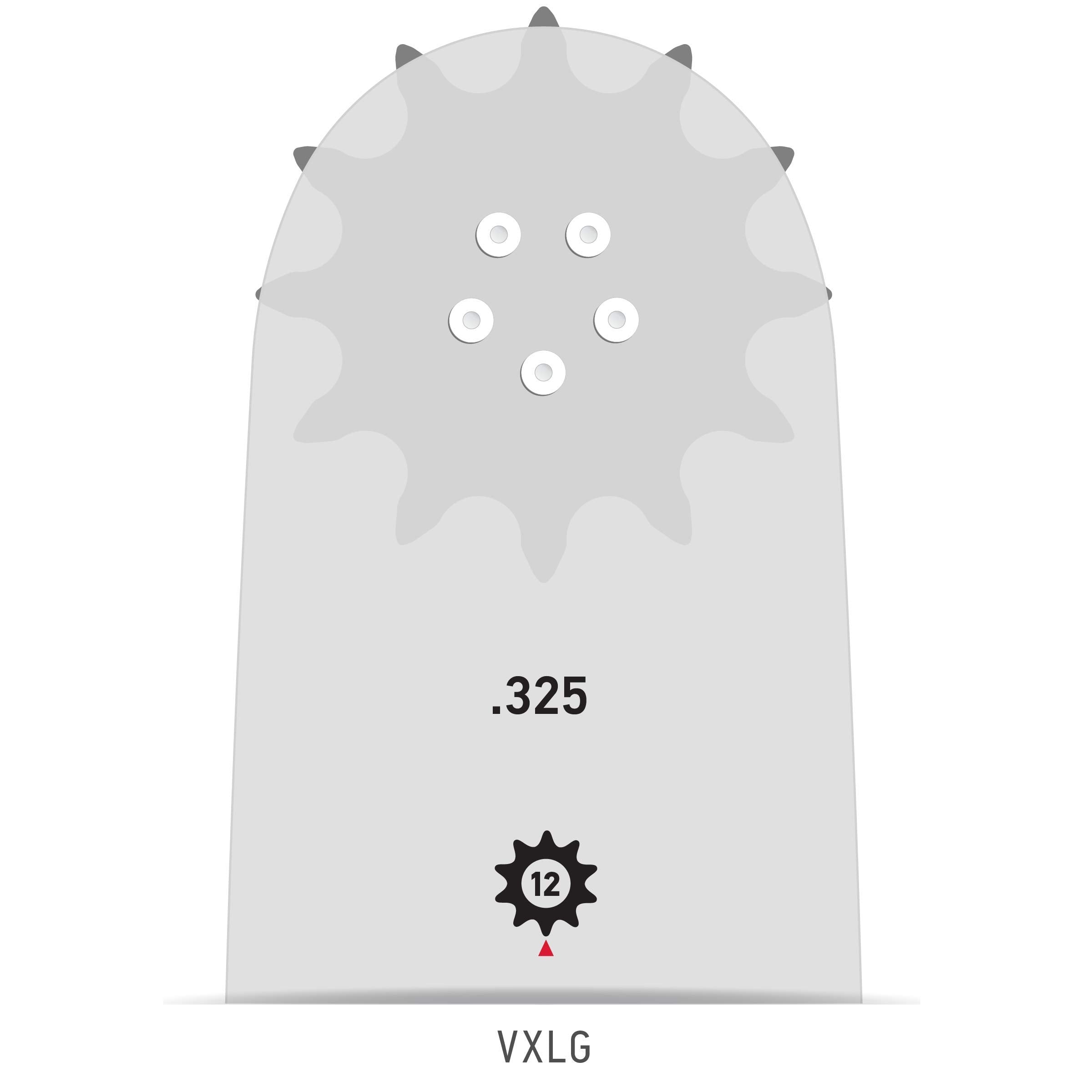 Oregon VersaCut 188VXLGK095 .058" Gauge .325" Pitch Guide Bar, 18"