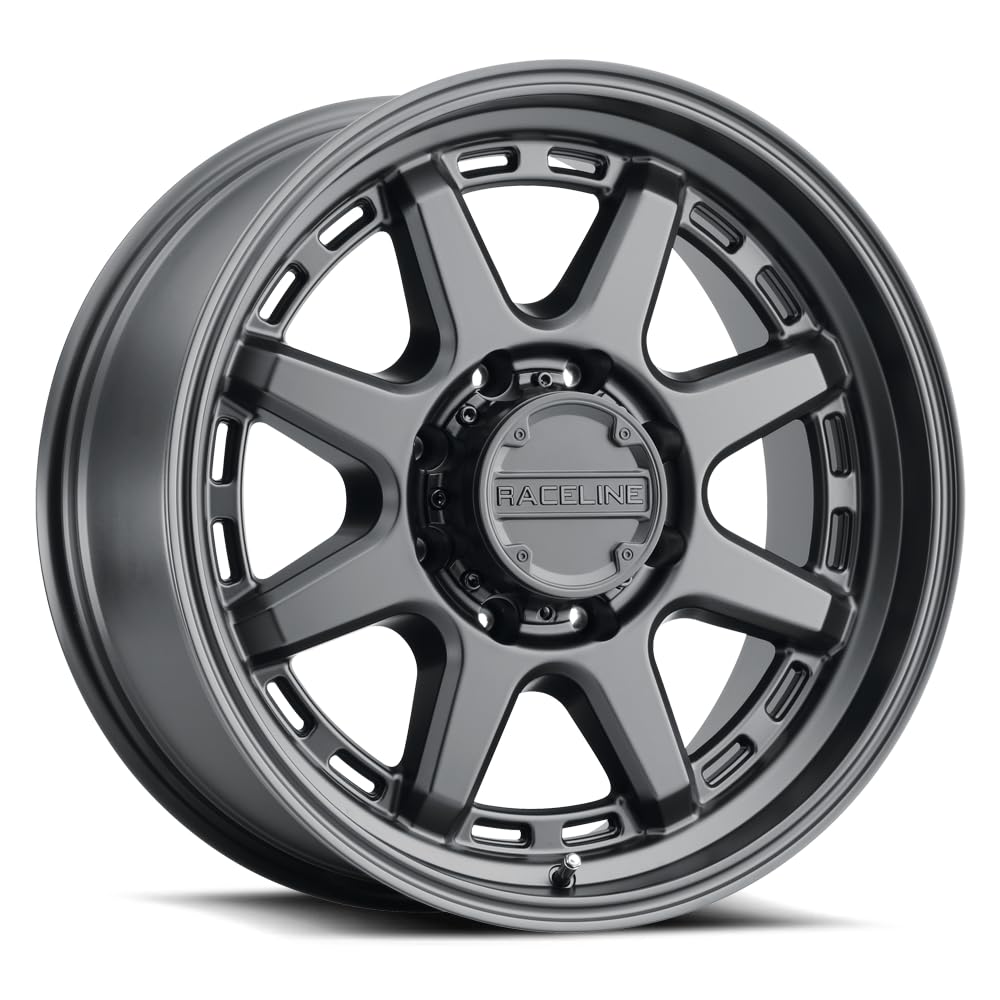 947B Raceline Wheels Scout CUV Satin Black Wheel (17 x 8. inches /5 x 110 mm, 35 mm Offset)