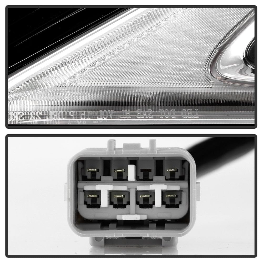 Lexus RX350 RX450 16-19 Full LED Non-AFS Projector Headlight - OE Left Spyder