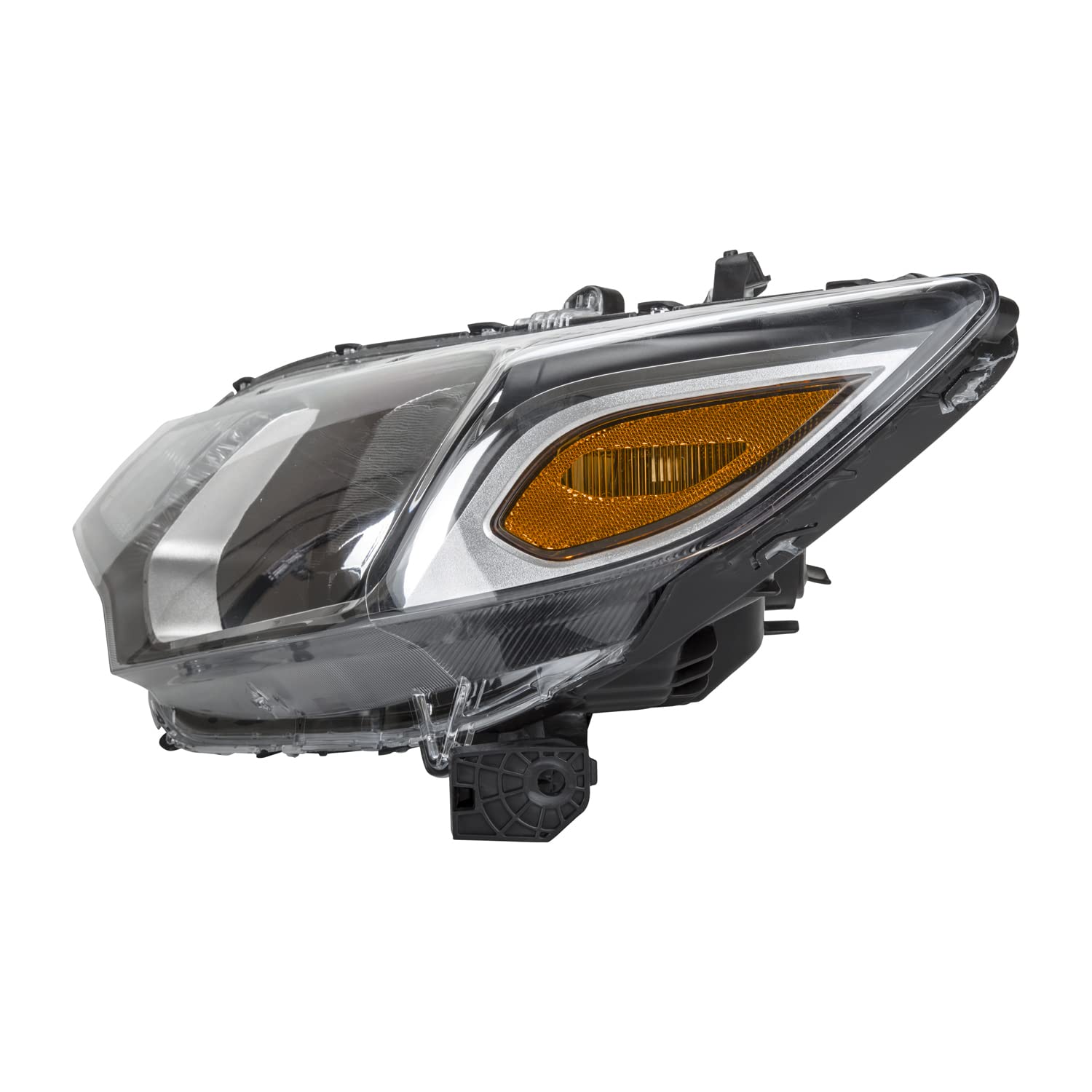 Left TYC Headlight Assembly Compatible with 2015-2017 Honda FIT