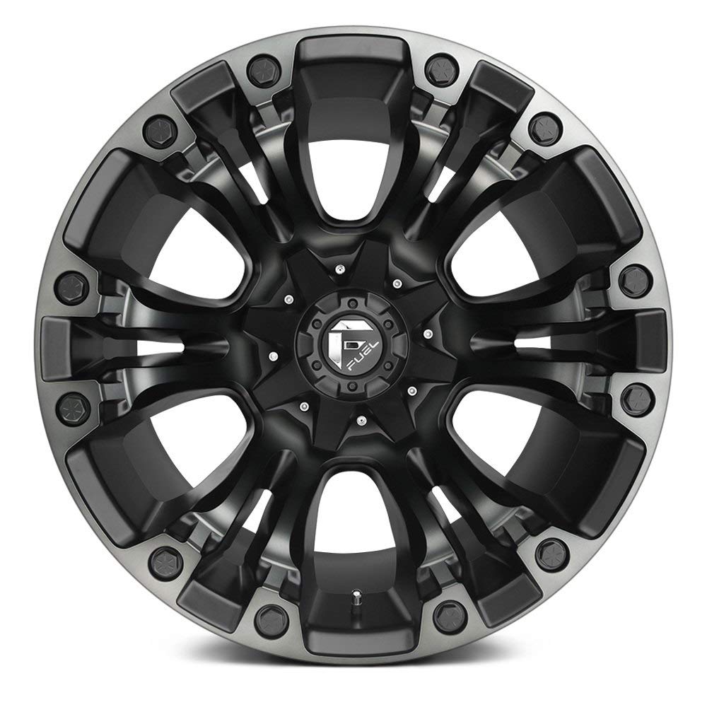 Black FUEL D569 Wheel with Painted (20 x 9. inches /6 x 135 mm, 20 mm Offset)