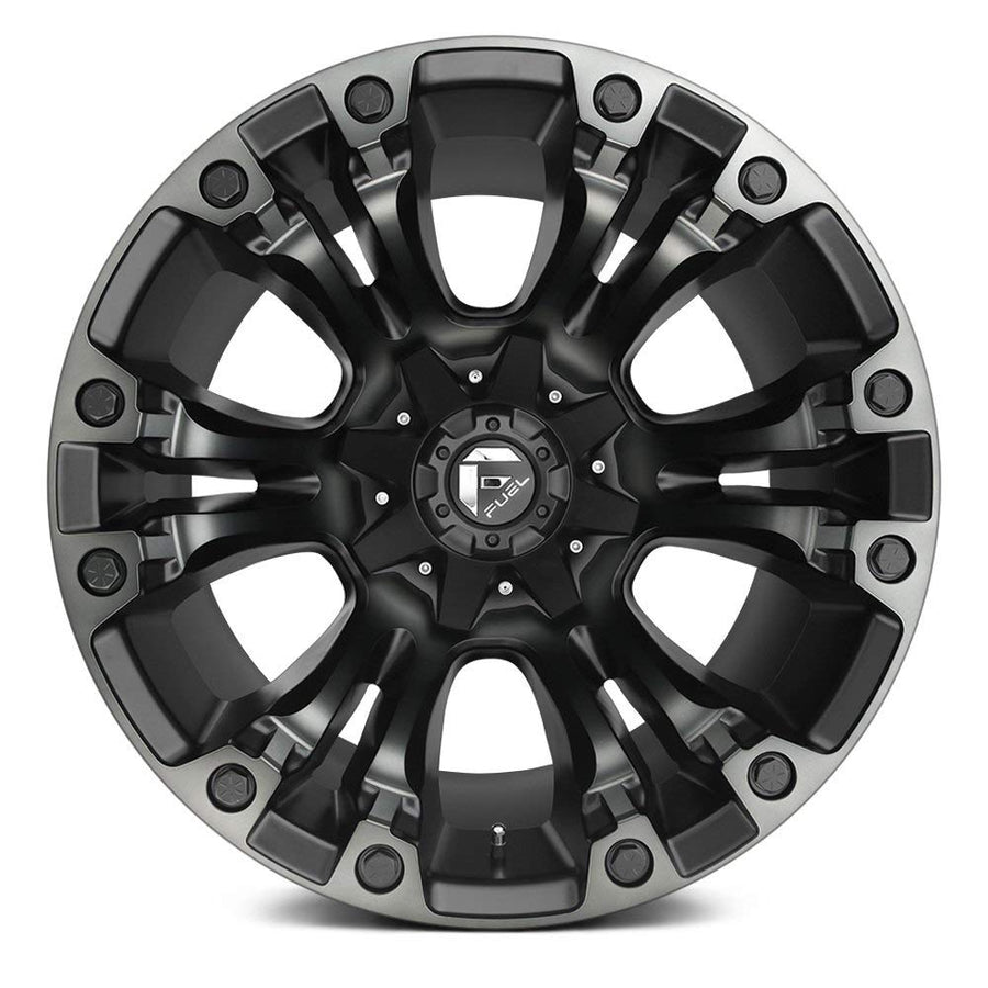 Black FUEL D569 Wheel with Painted (20 x 9. inches /6 x 135 mm, 20 mm Offset)
