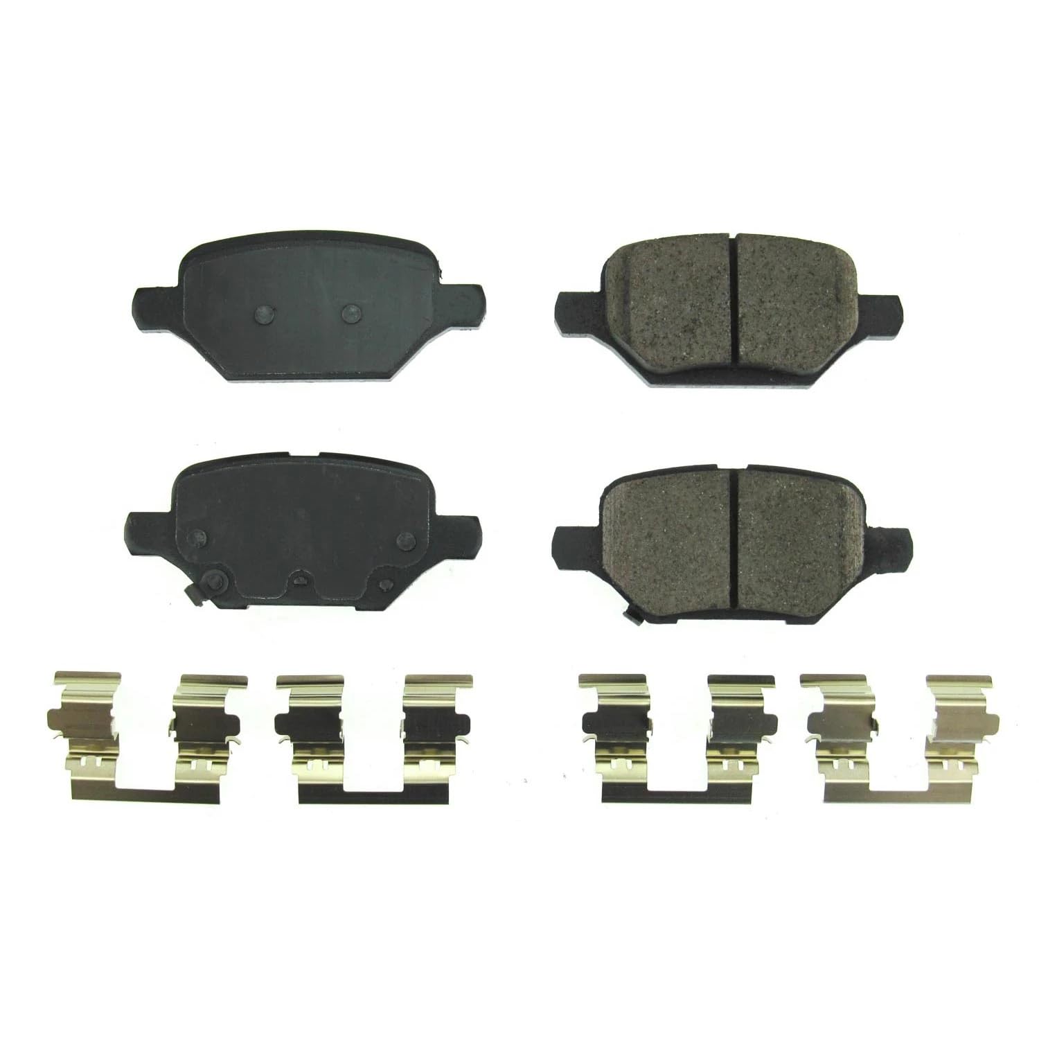 Rear Brake Kit Power Stop For Buick Encore 2018-22 | Chevrolet Trax 2018-22 - Ceramic Brake Pads With Installation Hardware, 17-2168