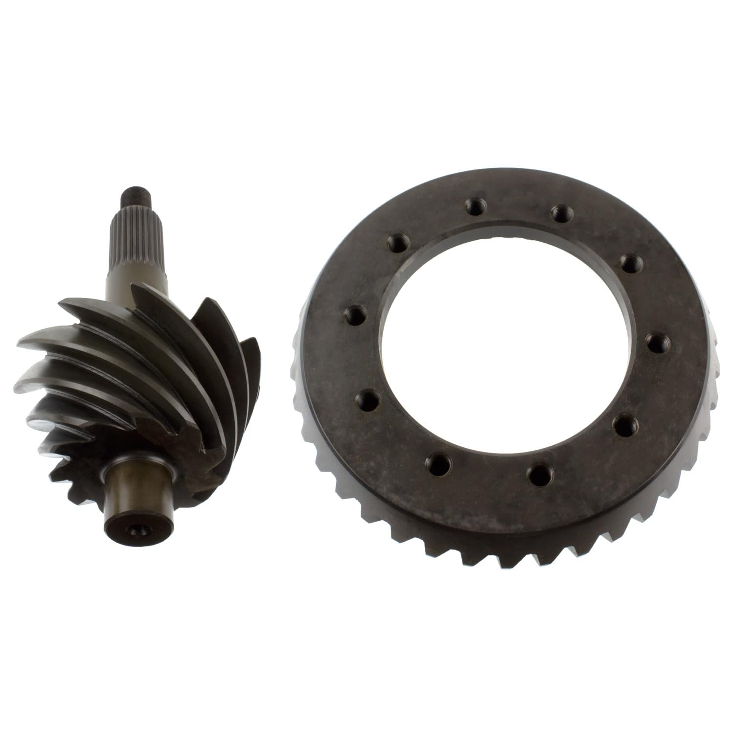 Differential Ring & Pinion EXCEL F9355, For Ford 9" Gear Ratio 3.55, 10-Bolt, 28 Spline, 11 Pinion & 39 Ring Tooth Fits Ford Bronco/F-100/F-150, Mercury Cougar/Montego Lincoln Continental (1955-1986)