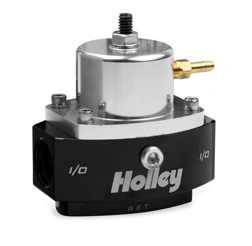 Holley 12-880 Adjustable Billet By-Pass Fuel Regulator, Black (12880) Performance