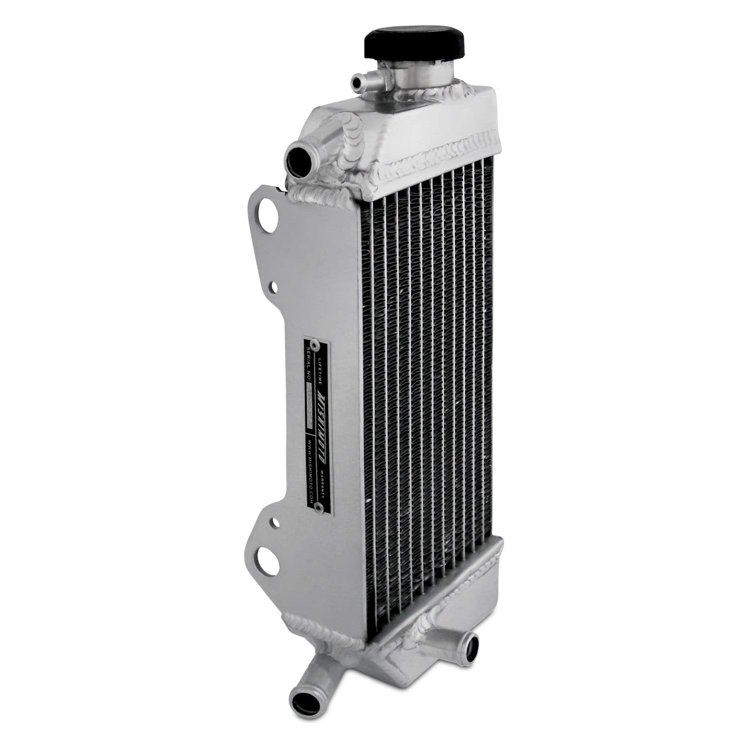 Honda CR85R Mishimoto MMDB-CR85R Aluminum Dirt Bike Radiator, 1997-2008, Silver
