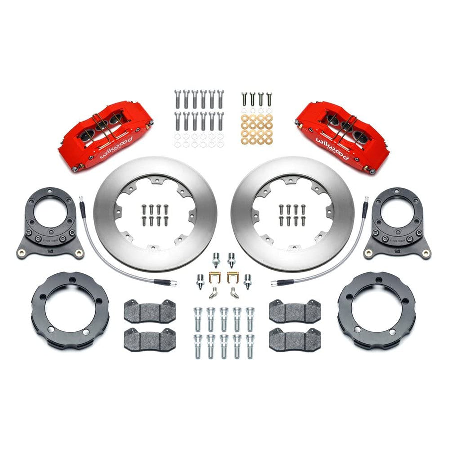 Front Hat Kit DP6A, 11.75" Rotor, Red