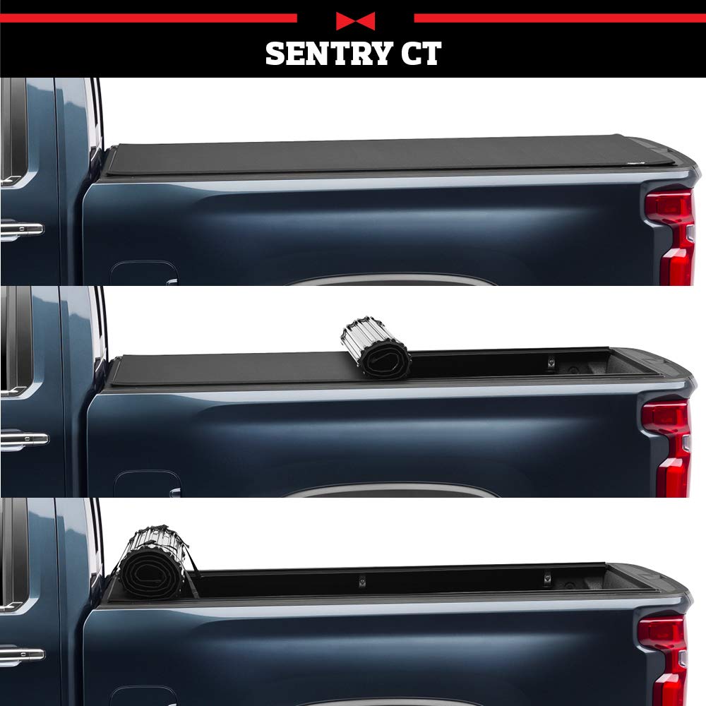 TruXedo Sentry CT Hard Rolling Truck Bed Tonneau Cover | 1530616 | Fits 5' 4" Bed (64") 2017 - 2024 Honda Ridgeline