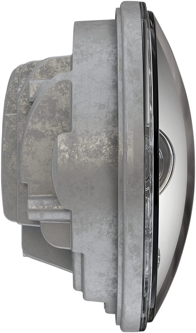 JW Speaker Model 8690 0555091 LED High and Low Beam Adaptive Headlight with Black Inner Bezel, 1 Pack