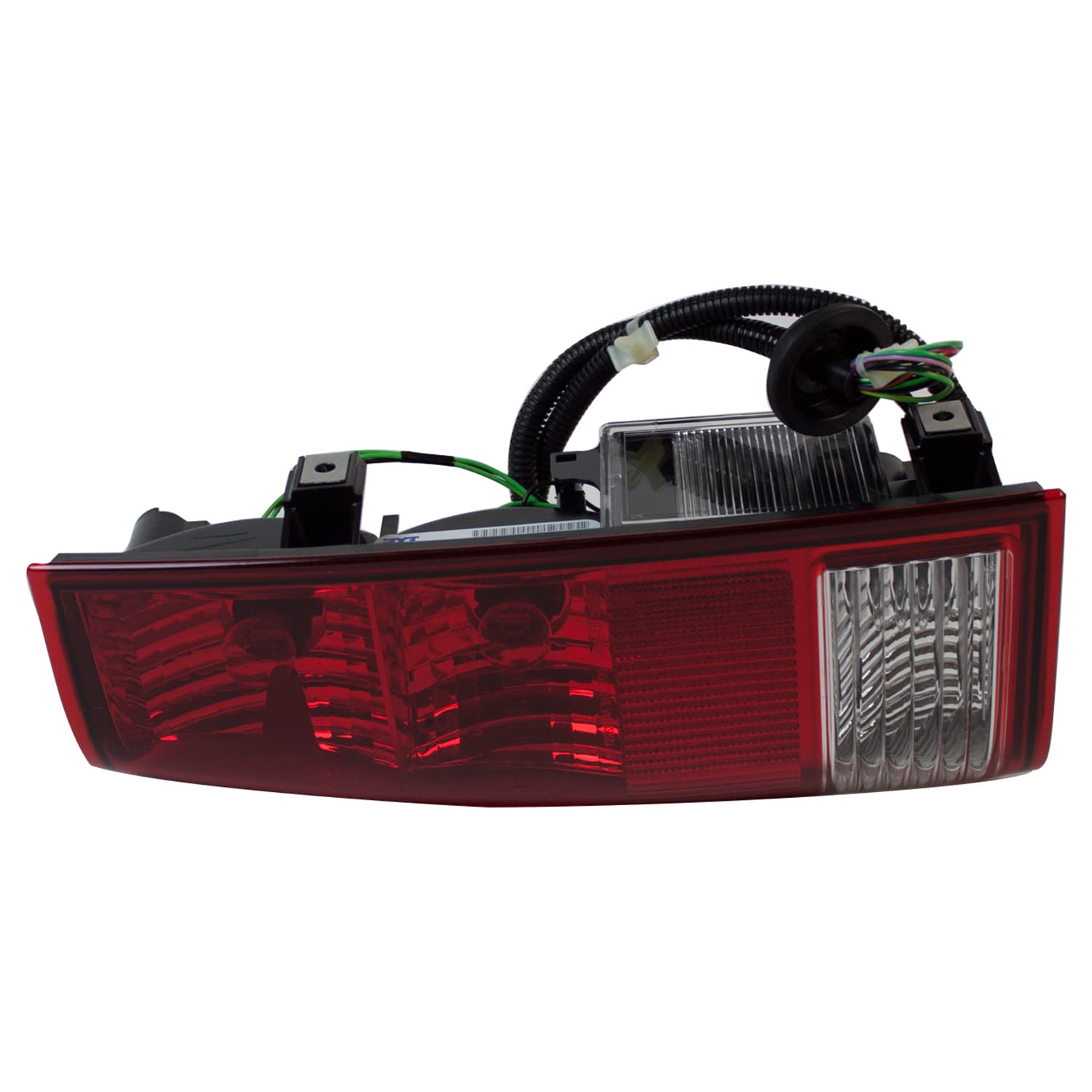 Left TYC Tail Light Assembly Compatible with 2004-2015 Nissan Titan