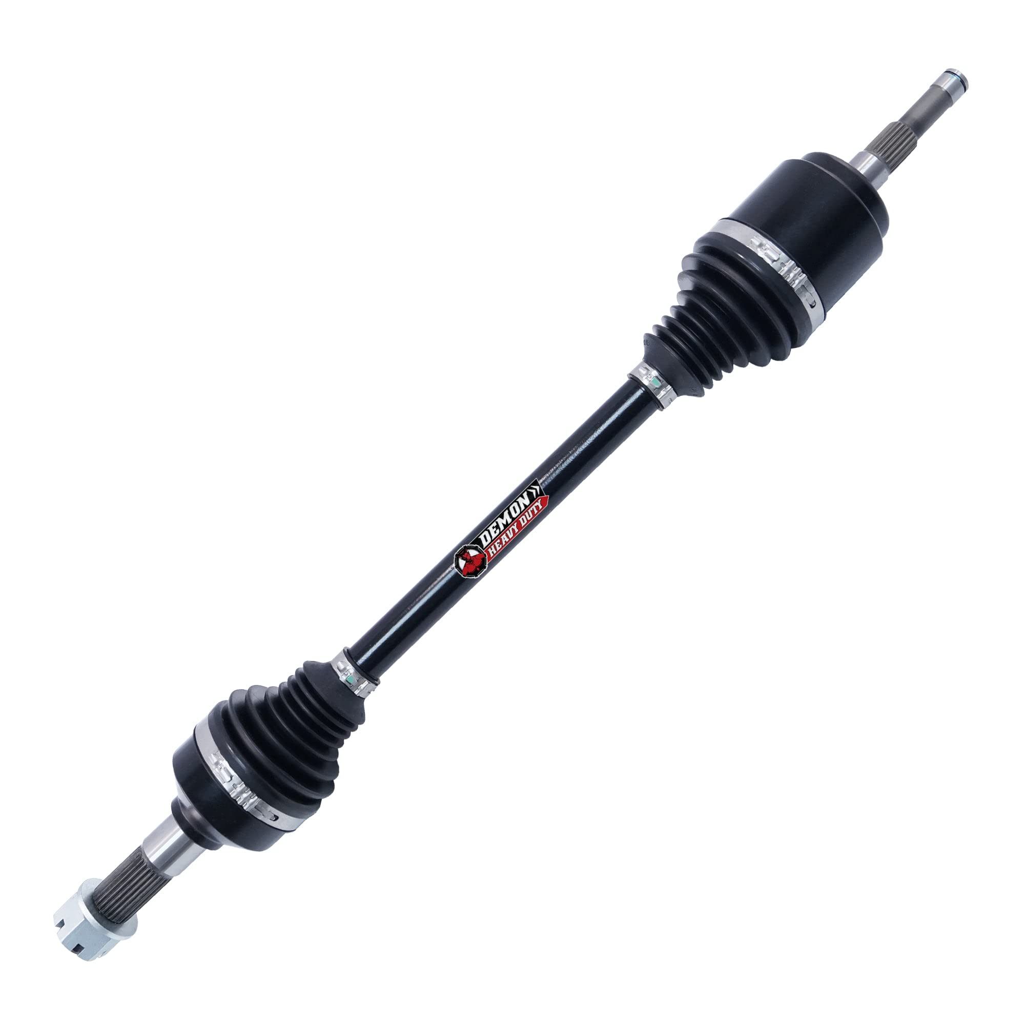 Rear Left Heavy Duty Axle for Demon Powersports (2007-2014) Honda TRX420, in Dual Heat Treated High Strength, Gives Wider Angles & in Molybdenum Grease OEM: IBJ : 42220-HP7-A01, OBJ : 42350-HP7-A01