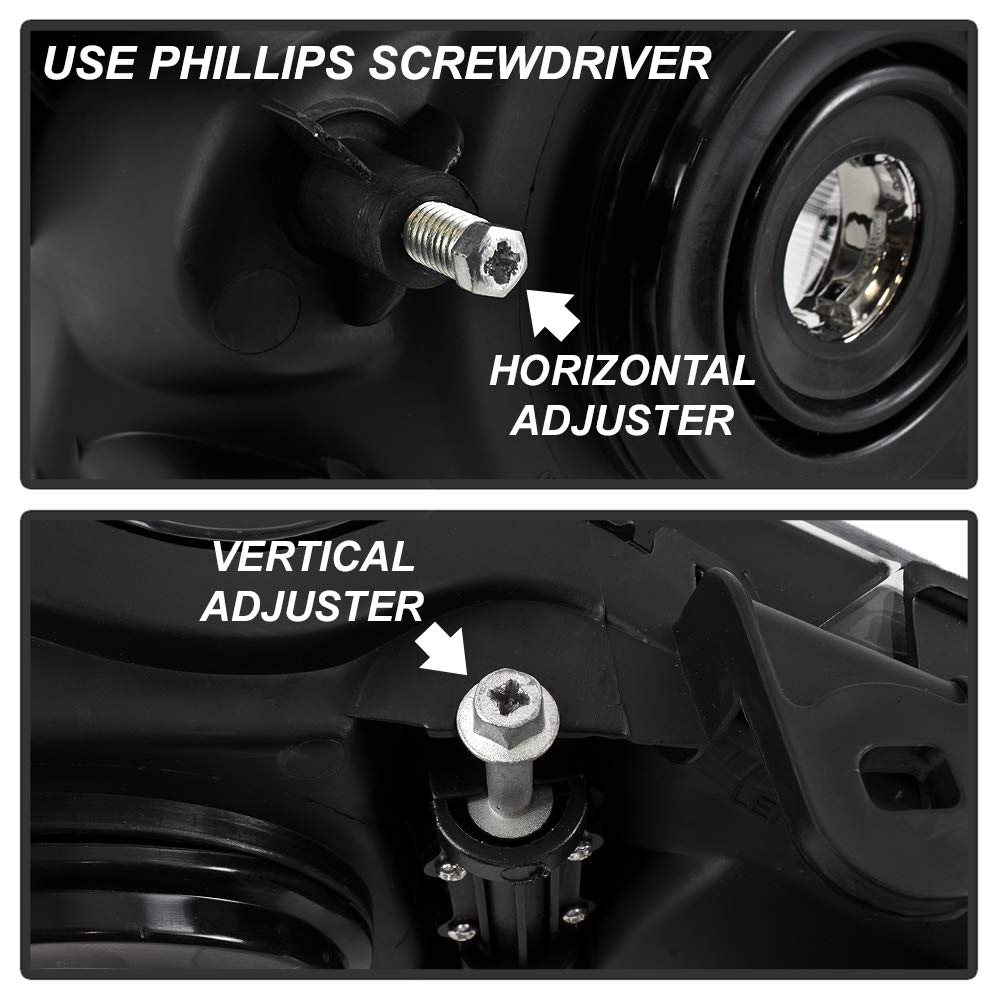OEM Style Xtune Headlights (HD-JH-NS04-AM-BK)