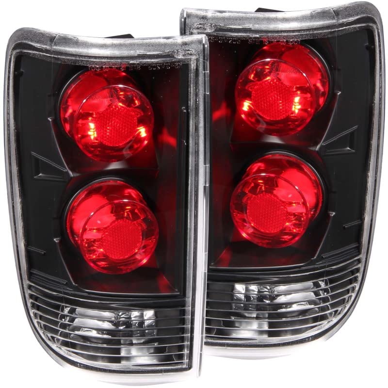 Chrome Euro Tail Light Set-Smoke Lens ANZO USA 221173
