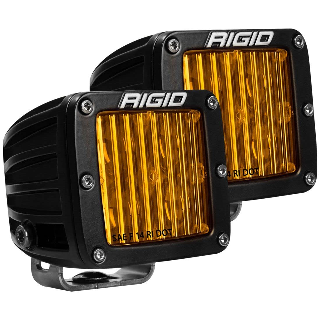 D-Series RIGID 504816 PRO SAE Fog Selective Yellow/Pair