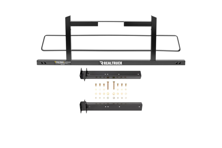 BACKRACK RealTruck Hardware Kit for use w/ 21" Toolbox, Low Profile, Black, N | 30124LP | Fits 2020-2025 Chevrolet/GMC Silverado/Sierra 2500/3500 HD