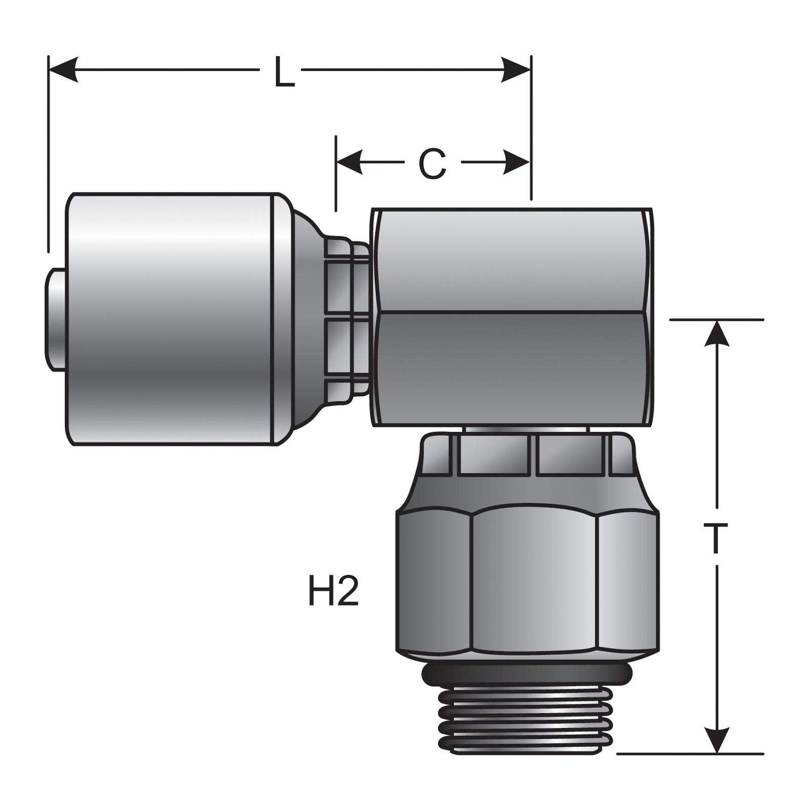G25123-1212 Gates Coupling