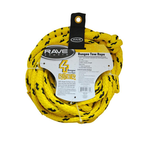 50' RAVE Sports Bungee 1-4 Rider Tow Rope