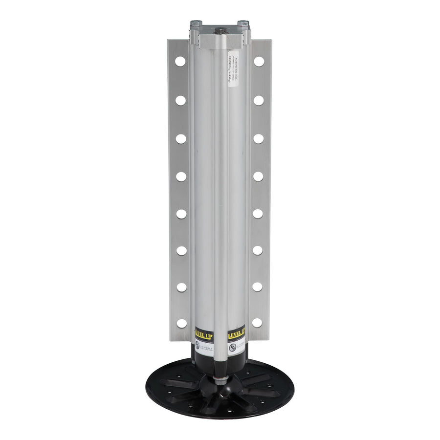 Lippert Hydraulic Leveling Jack Assembly Aluminum with 14,000-lb. Weight Capacity, Universal Fit, 9" Footpad, Easy Installation - 2365601