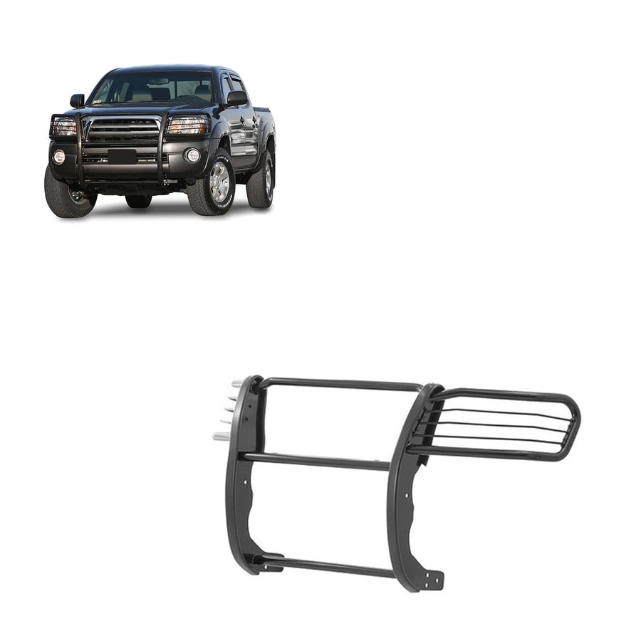 Grille Brush Black Horse Bumper Guard Modular Compatible with 2005-2015 Toyota Tacoma-17A096400MA