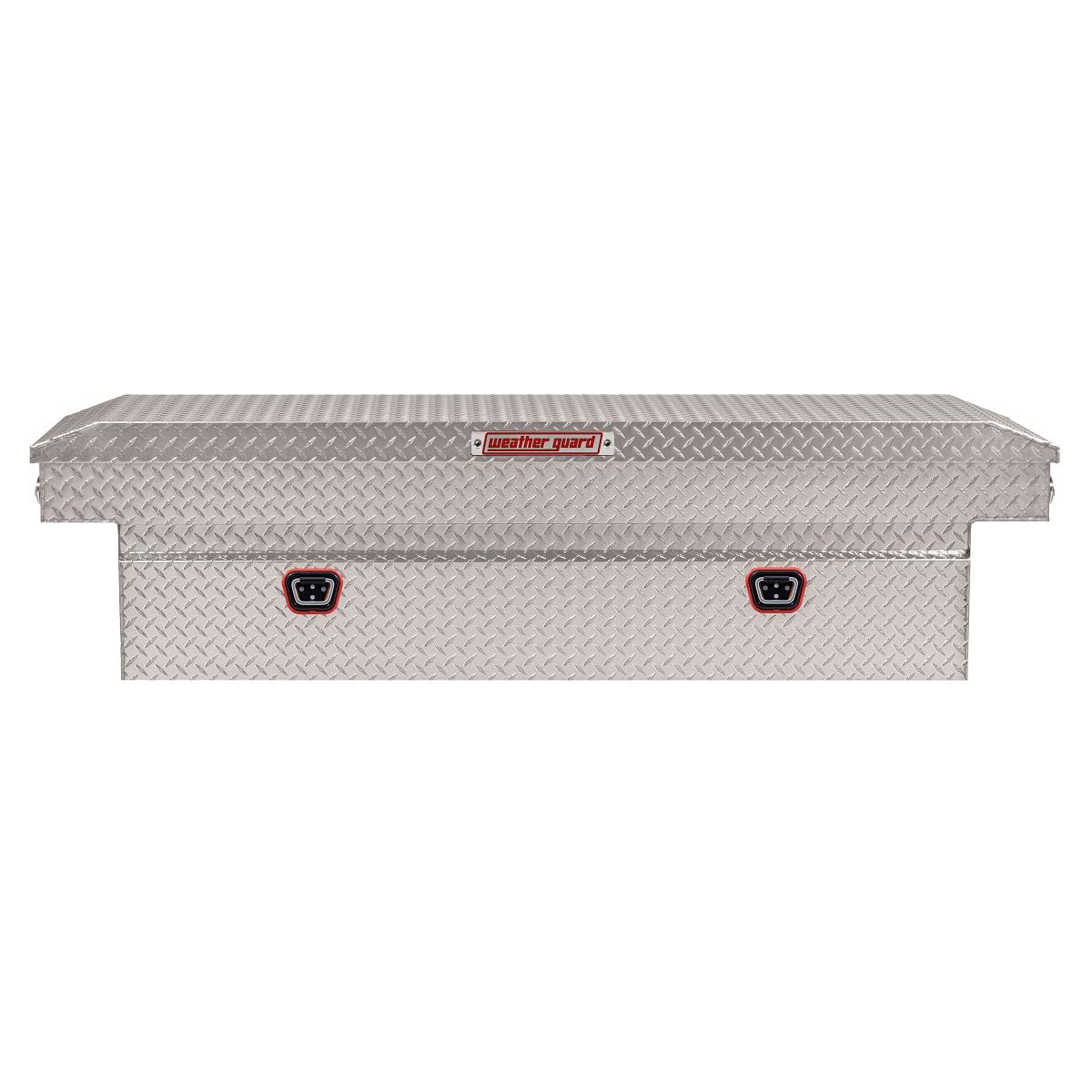 Weather Guard Saddle Box Model 127-0-04, Aluminum, Full Standard, Clear, 11.0 cu ft