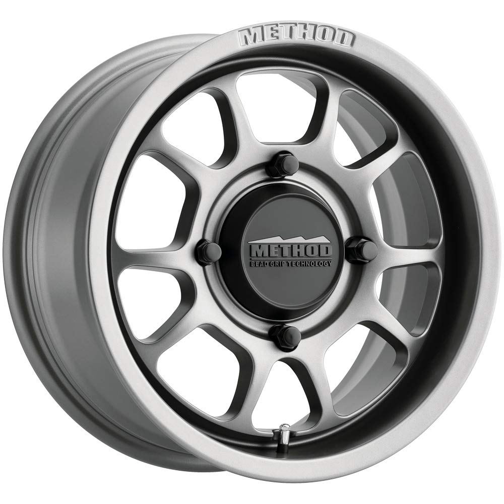 15x7 Method UTV MR409 Bead Grip Gunmetal Wheel Rim +38mm 5x4.5" 15" Inch MR40957012452