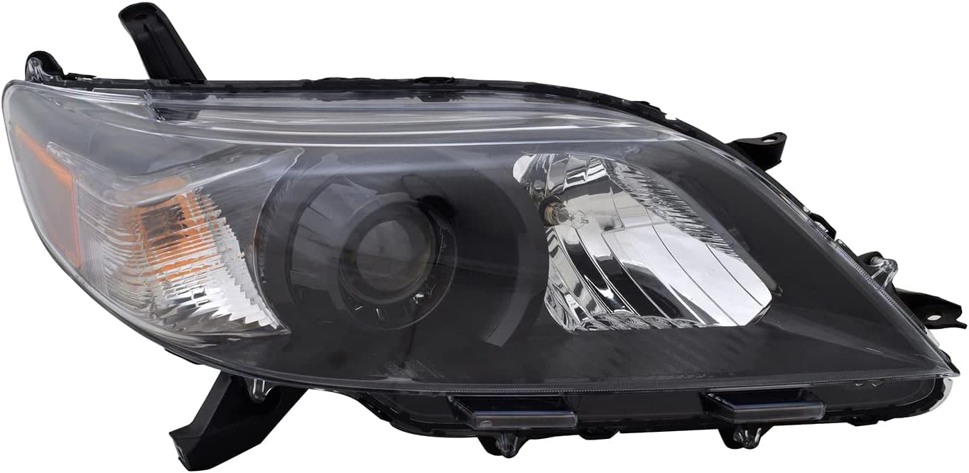 Right TYC Headlight Assembly Compatible with 2011-2014 Toyota Sienna