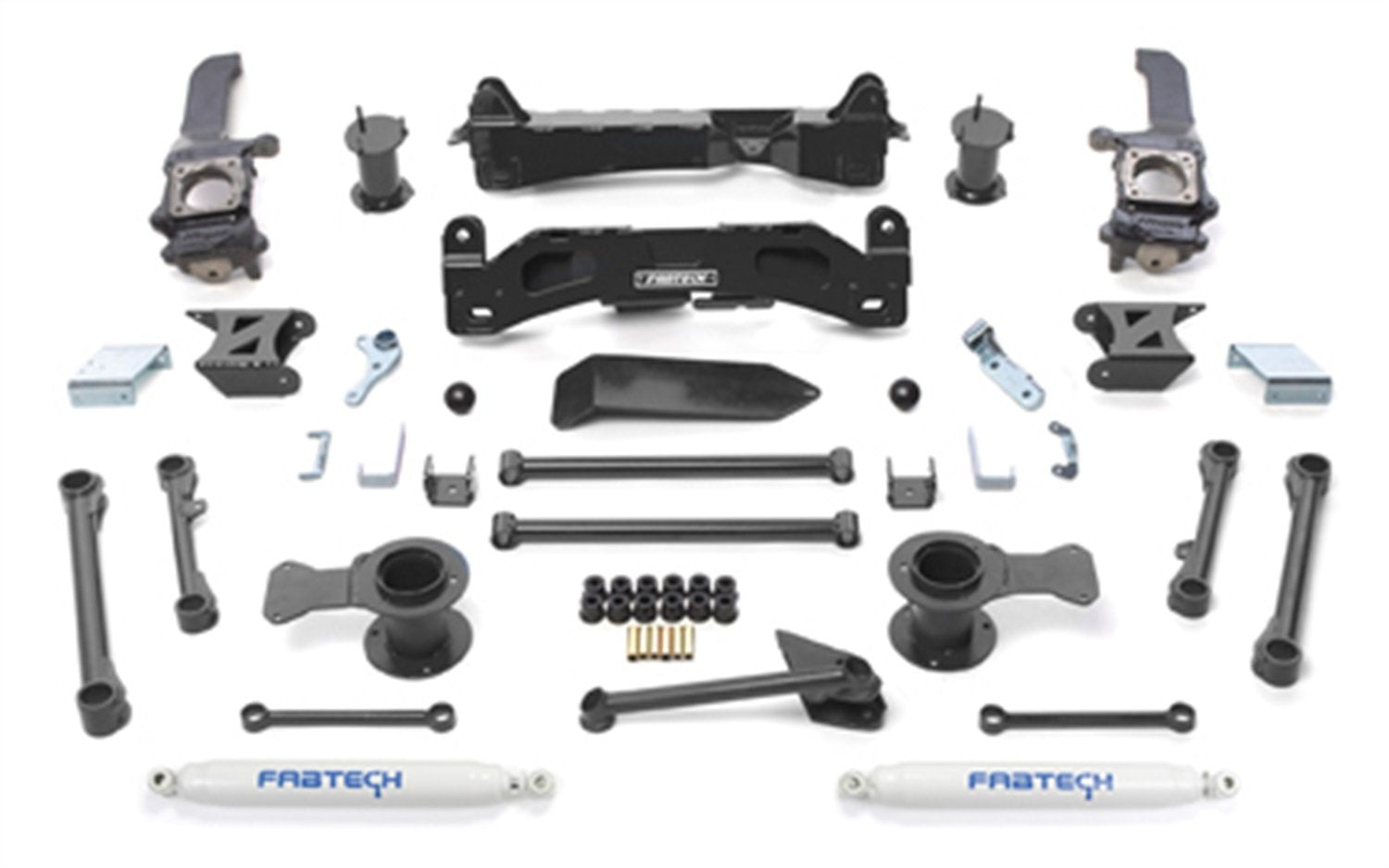 Fabtech K7006 Lift Basic System w/Shocks w/Performance Shocks 6 in. Lift System