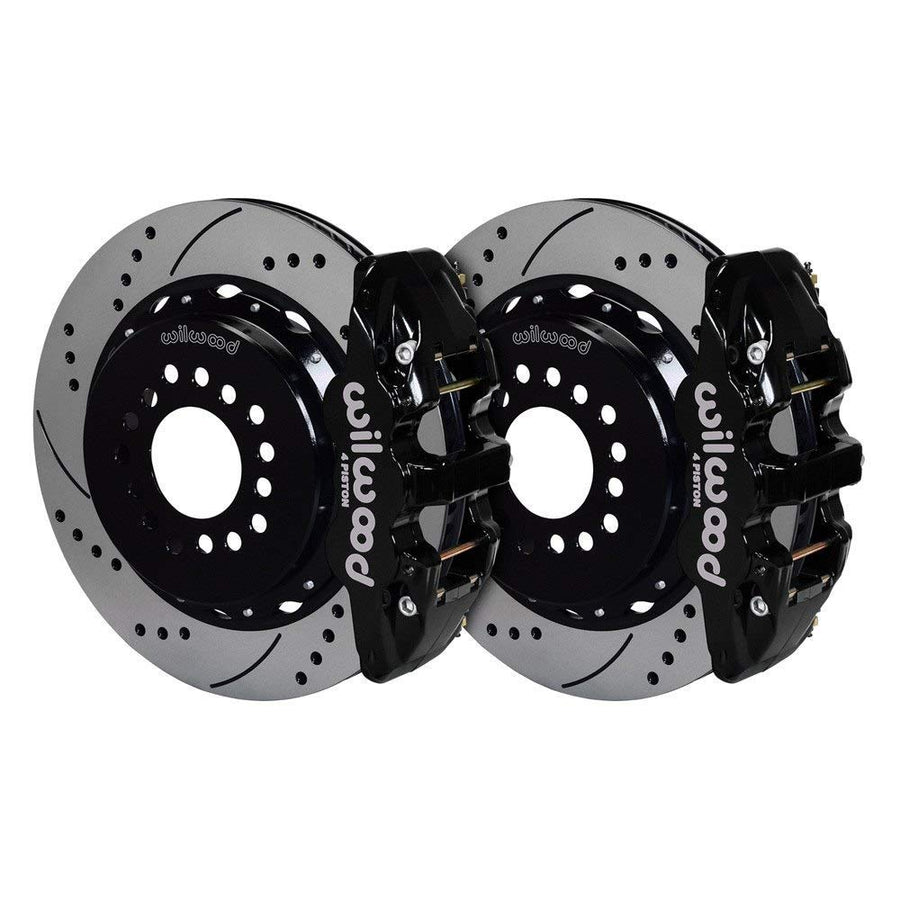 Rear AERO4 Kit,14.00, Drilled, Red