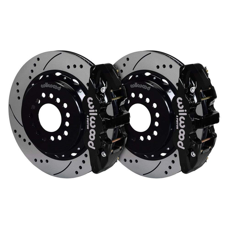 Rear AERO4 Kit,14.00, Drilled, Red