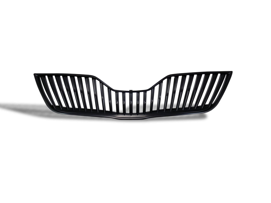 Vertical Grille Armordillo USA Fits 2010-2011 Toyota Camry-Gloss Black