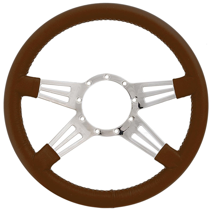 Mark 9 Lecarra 96205 Double Slot Polished Standard Grip Caramel
