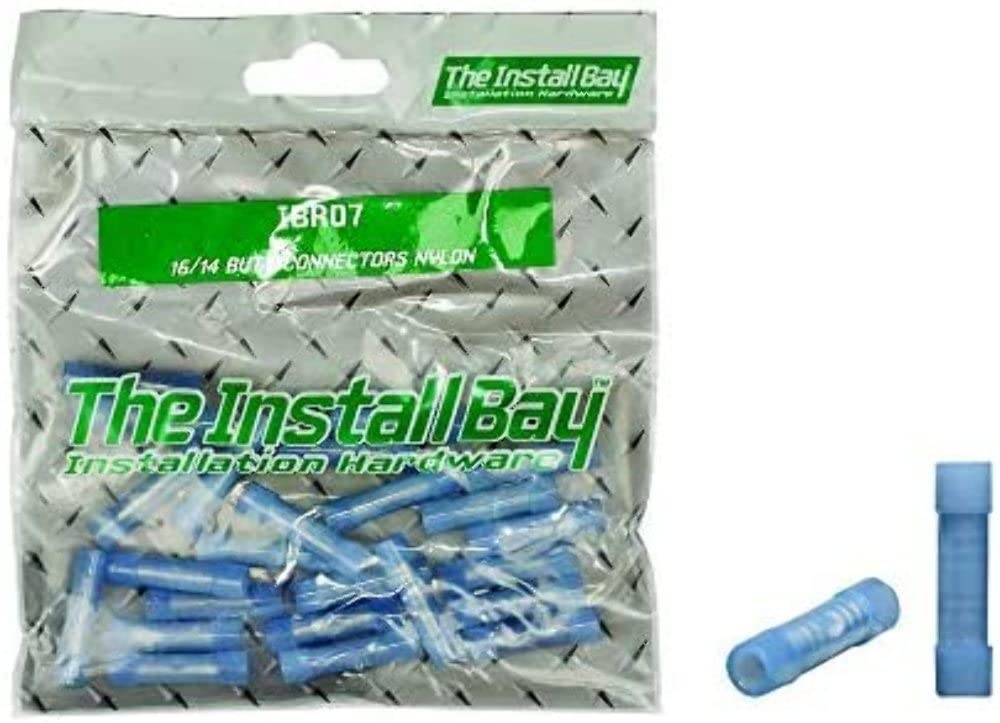 16-14 Butt Connector Nylon - Install Bay Retail Pack