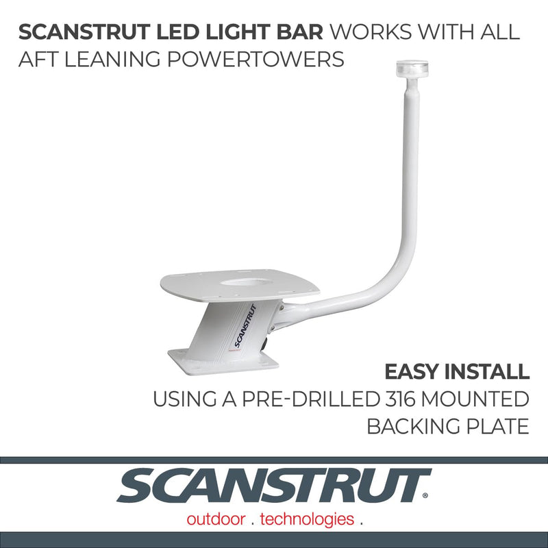 Central Light Bar Scanstrut APT-LB-L1 with All-Round White LED Light