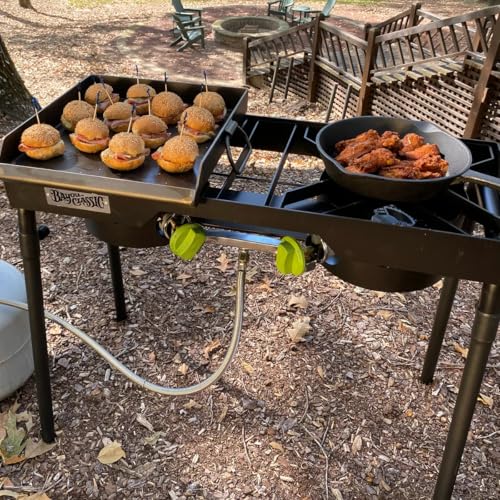 Griddle Steel with Grease Trap