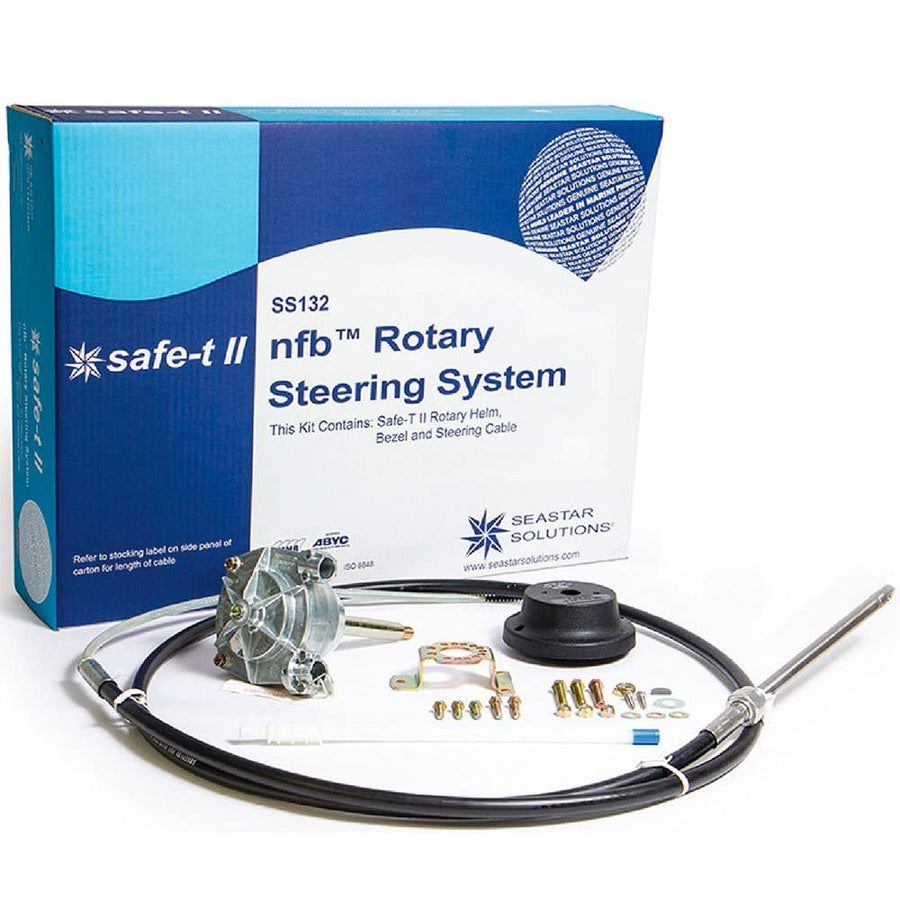 Sierra International SS13217 Safe-T II Seastar NFB Rotary Steering System - 17',Black
